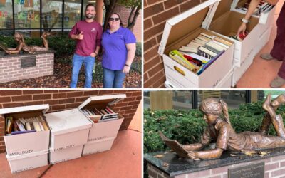 “National Read a Book Day” – Donations to Tysons-Pimmit Regional Library sponsored by Merito Group.